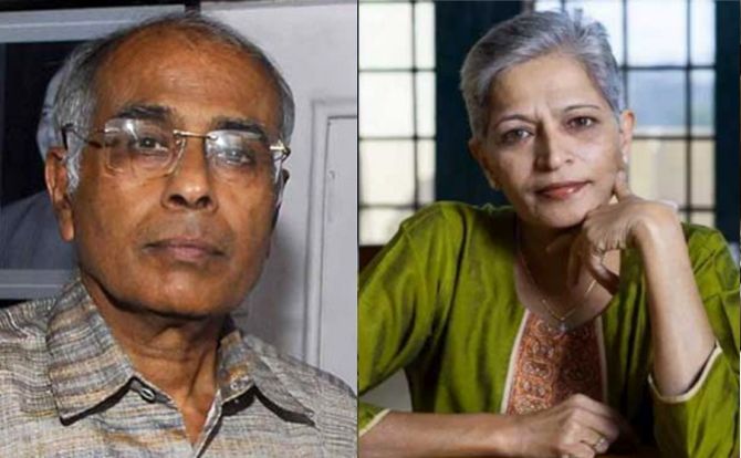 ദാബോൽക്കറുടെയും ഗൗരി ലങ്കേഷിന്റെയും കൊലപാതകങ്ങൾ തമ്മിൽ ബന്ധമുണ്ടെന്ന് സി.ബി.ഐ