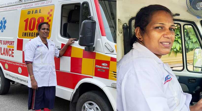വനിതാ ദിനത്തില്‍ 108 ആംബുലന്‍സ് ഓടിക്കാന്‍ ദീപമോളെത്തും