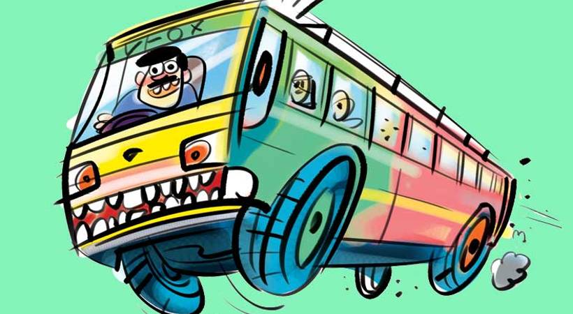 തിരുവനന്തപുരം ​ന​ഗരത്തിൽ സ്വകാര്യ ബസുകൾ നിരത്തിലിറങ്ങി