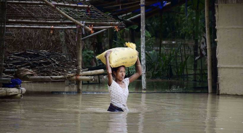 അസമിലെ പ്രളയക്കെടുതി; മരിച്ചവരുടെ എണ്ണം 121 ആയി