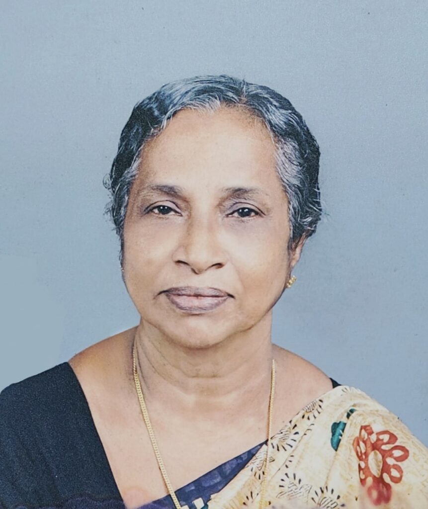 ത്രേസ്യാമ്മാ ജോർജ് നങ്യാലിൽ ( 79 ) വയലാ, കോട്ടയം നാട്ടിൽ നിര്യാതയായി