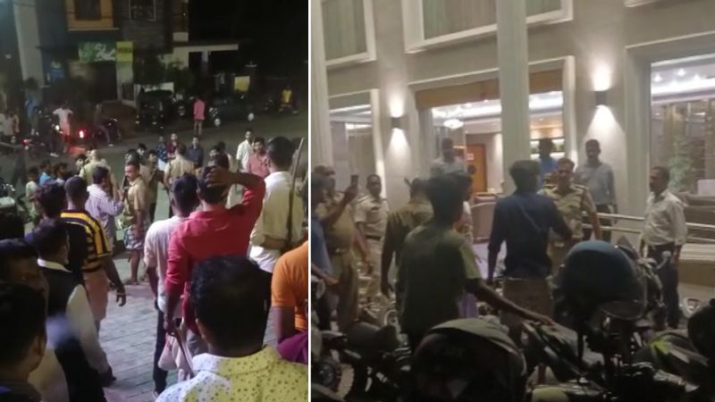 ഗൂഗിള്‍ പേ വഴി ബില്ലടയ്ക്കുന്നതില്‍ തര്‍ക്കം; കോട്ടയത്ത് ബാറിന് മുന്നില്‍ കൂട്ടയടി