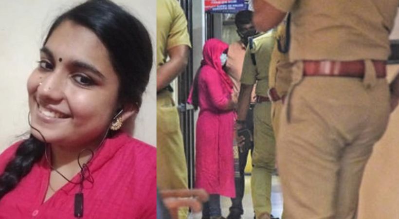 ഗ്രീഷ്മയുടെ ആത്മഹത്യ ശ്രമം; രണ്ട് വനിത പൊലീസുകാർക്ക് സസ്പെൻഷൻ