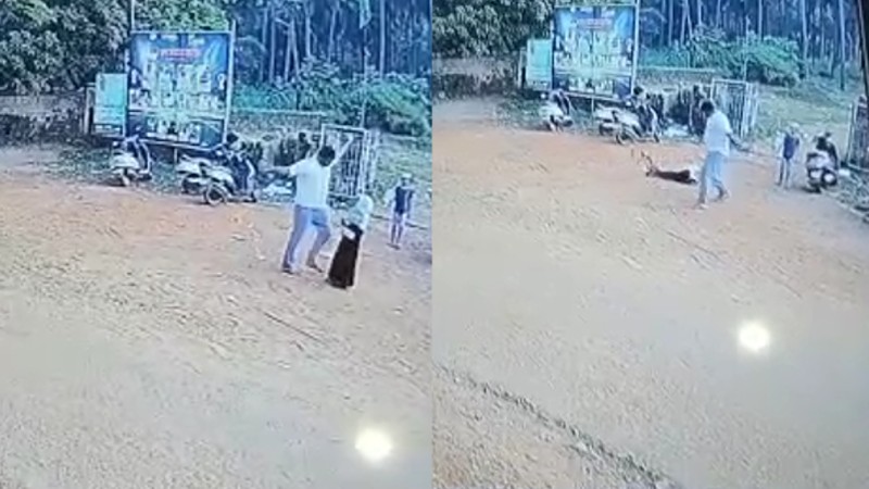 മഞ്ചേശ്വത്ത് മദ്രസയിൽ പോവുകയായിരുന്ന വിദ്യാർത്ഥിനിയെ പൊക്കിയെടുത്ത് നിലത്തെറിഞ്ഞു