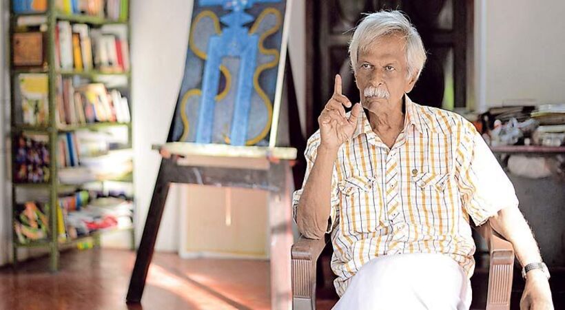 പ്രഥമ കേരളശ്രീ പുരസ്കാരം നിരസിച്ച് കാനായി കുഞ്ഞിരാമൻ