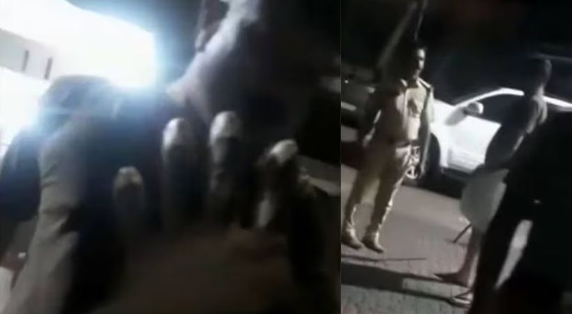 പൊലീസ് സ്റ്റേഷനിലെത്തിയ വയോധികയെ മർദ്ദിച്ച പൊലീസുകാരനെതിരെ ചുമത്തിയത് ജാമ്യം ലഭിക്കുന്ന വകുപ്പുകൾ മാത്രം