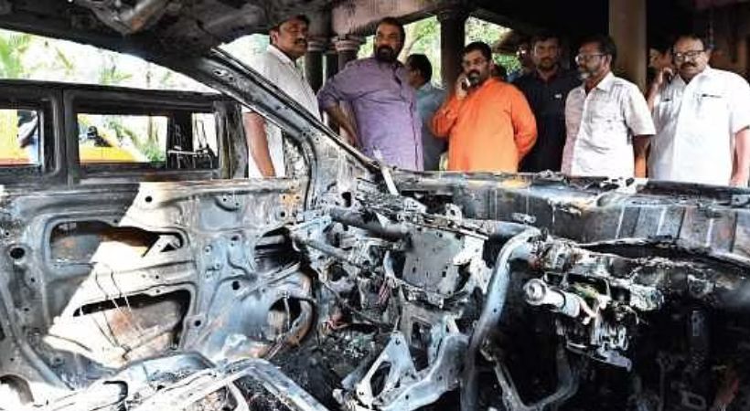 സന്ദീപാനന്ദ ഗിരിയുടെ ആശ്രമം കത്തിക്കൽ കേസ്; ബിജെപി കൗൺസിലർ അറസ്റ്റിൽ