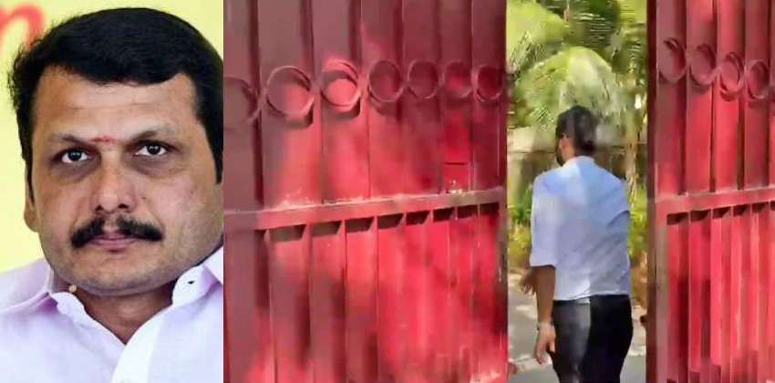 തമിഴ്നാട് എക്സൈസ് മന്ത്രി വി സെന്തിൽ ബാലാജിയുടെ ഔദ്യോഗിക വസതിയിൽ ഇ ഡി റെയ്ഡ്
