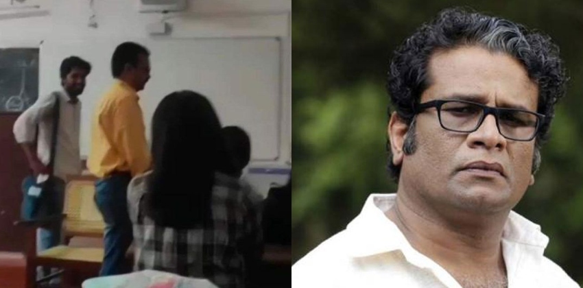 ‘മഹാരാജാസിൽ പഠിച്ചാൽ ആരും മഹാരാജാക്കൻമാരാവുന്നില്ല’ ; ക്ലാസിലെ മുഴുവൻ വിദ്യാർത്ഥികളും ആ മനുഷ്യനോട് മാപ്പ് പറയണം; ഹരീഷ് പേരടി