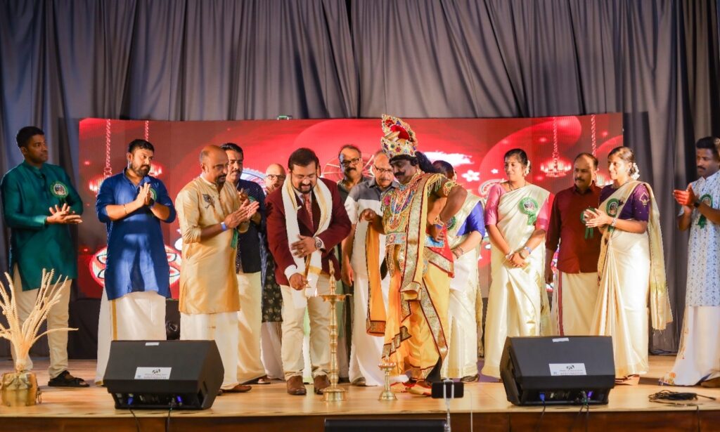 മലയാളി മങ്ക’യായി നാടൻ പാട്ടിന് ചുവടുവെച്ചു മേയർ; കഥകളി, മാർഗ്ഗംകളി, ഒപ്പന, ചെണ്ടമേളം, ഓണസദ്യ ഒപ്പം കായിക മാമാങ്കവും, കലാവിരുന്നും; “സർഗ്ഗം പൊന്നോണം” അവിസ്മരണീയമായി.