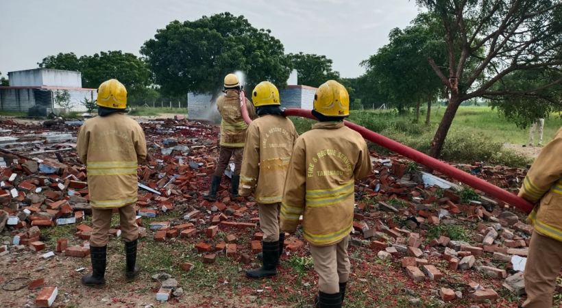 തമിഴ്നാട്ടിലെ പടക്ക നിർമാണ ശാലയിൽ സ്ഫോടനം: ഒരാൾ മരിച്ചു