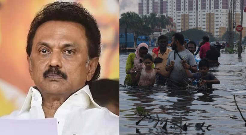 മിഗ്ജോം ചുഴലിക്കാറ്റ്: 5,000 കോടി കേന്ദ്രസഹായം ആവശ്യപ്പെട്ട് തമിഴ്‌നാട്