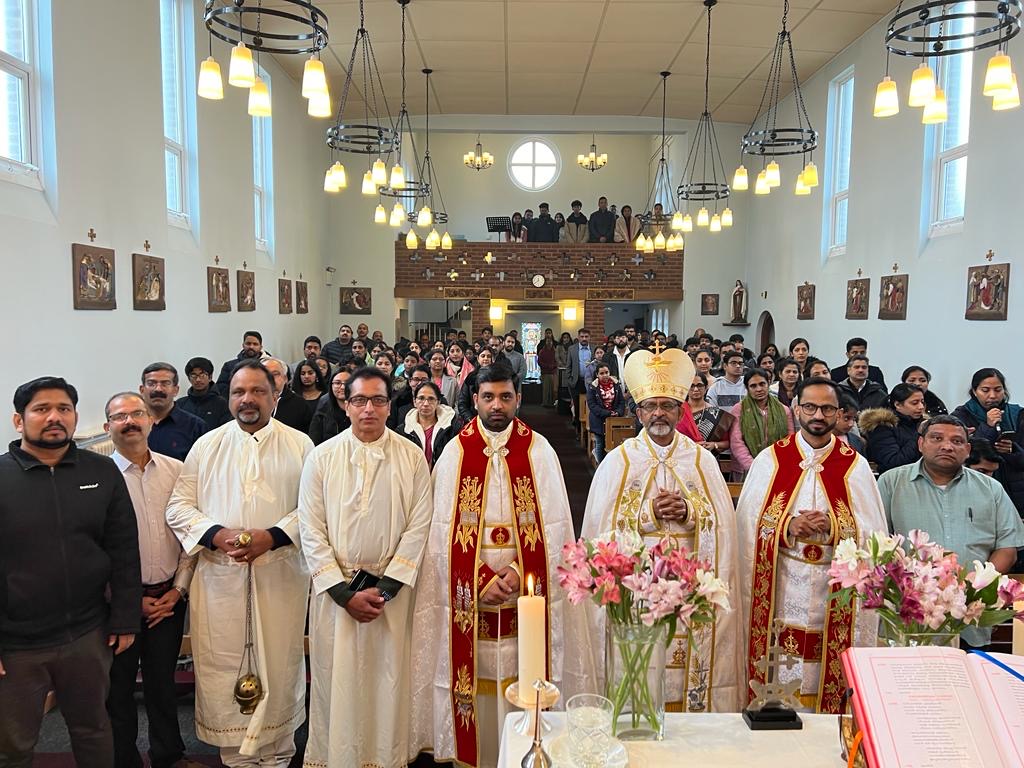 ക്രൈസ്തവ വിശ്വാസ സാക്ഷ്യമാകുന്ന പ്രേഷിത കുടിയേറ്റവും വിശുദ്ധ കുർബാന യോടുള്ള ഭക്തിയുമാണ് പ്രതിസന്ധികളിൽ ക്നാനായസമുദായത്തെ നിലനിർത്തുന്നത്: മാർ ജോസഫ് പണ്ടാരശ്ശേരി.