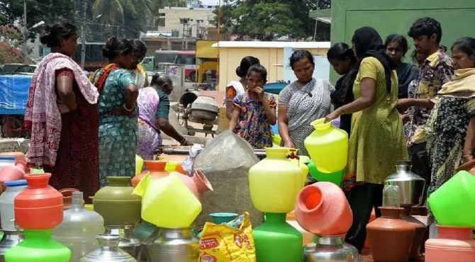 ബംഗളൂരു കടുത്ത ജലക്ഷാമത്തിലേക്ക്