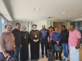 കാതോലിക്ക സ്ഥാനാരോഹണത്തിൽ സംബന്ധിക്കുവാൻ സംസ്ഥാന സർക്കാരിൻ്റെ പ്രതിനിധി സംഘം ലബനോനിൽ എത്തിച്ചേർന്നു