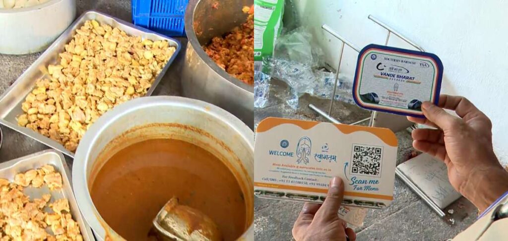 കടവന്ത്രയില്‍ പഴകിയ ഭക്ഷണം പിടികൂടി;പിടികൂടിയത് വന്ദേഭാരത് അടക്കമുള്ള ട്രെയിനുകളില്‍ വിതരണം ചെയ്യാനിരിക്കെ
