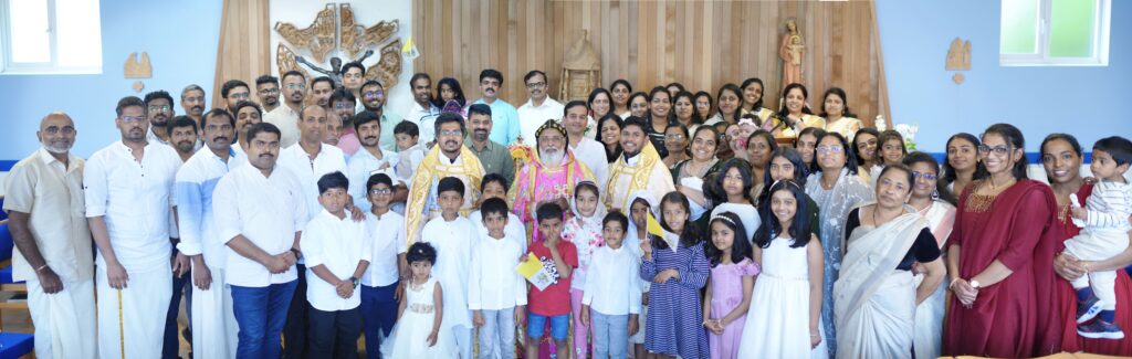 ഡോ.യൂഹാനോൻ മാർ തെയഡോഷ്യസ് മെത്രാപ്പൊലീത്തയ്ക്ക് കേംബ്രിഡ്ജിൽ സ്വീകരണം നൽകി.