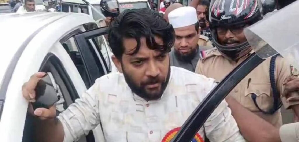 അടിച്ചാൽ തിരിച്ചടി, വിരട്ടല്‍ ഇങ്ങോട്ട് വേണ്ട.. ഷാഫിയെ തടയാമെന്നത് വ്യാമോഹമാണ് മോനെ’; പിന്തുണച്ച് നേതാക്കള്‍