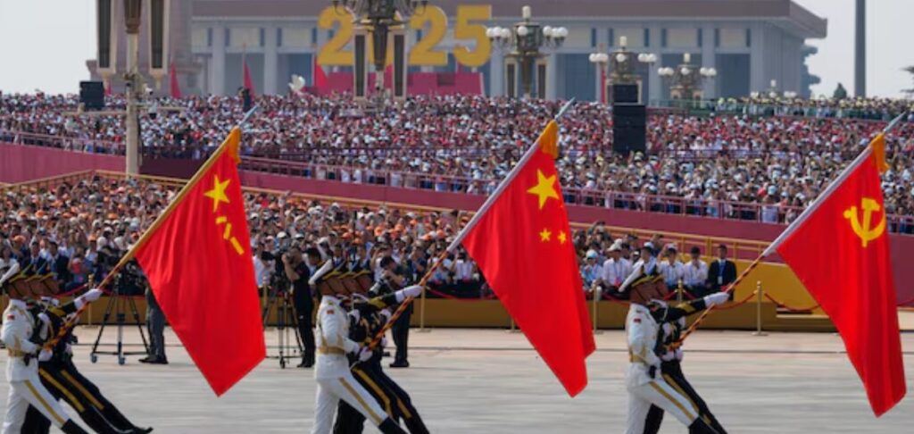 ഏറ്റവും വലിയ സൈനിക പരേഡുമായി ചൈന; ഭീഷണികൾക്ക് വഴങ്ങില്ലെന്ന് ഷി ജിൻപിങ്