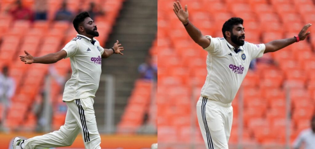 അഹമ്മദാബാദിൽ പേസ് വധം; ആദ്യ ഇന്നിങ്സിൽ വിൻഡീസിനെ ചെറിയ സ്കോറിലൊതുക്കി ഇന്ത്യ