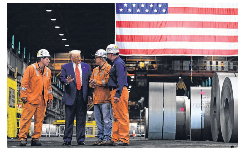 യു.എസിൽ നിത്യോപയോഗ സാധന വില കുത്തനെ ഉയർന്നു; സ്റ്റീൽ, അലൂമിനിയം താരിഫ് കുറക്കാൻ ട്രംപ്