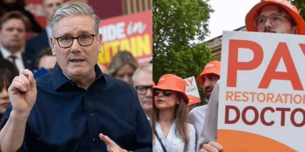 റസിഡന്റ് ഡോക്ടർമാരുടെ സമരം; എൻഎച്ച്എസിൽ അധിക പരിശീലന തസ്തികകൾ സൃഷ്ടിക്കാനുള്ള വാഗ്ദാനം സർക്കാർ പിൻവലിച്ചു