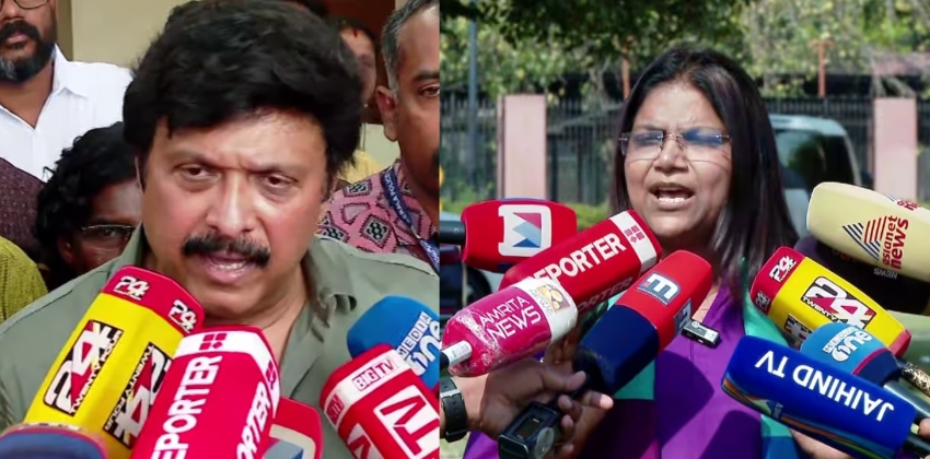 ഗണേഷ് കുമാറിനെ മന്ത്രിസഭയിൽ നിന്ന് പുറത്താക്കണം, ശ്രീമതി ടീച്ചറും കെ കെ ശൈലജയും മഹിളാ കോണ്‍ഗ്രസ് പ്രതിഷേധത്തിൽ ഒപ്പം ചേരണം; ജെബി മേത്തർ