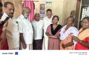 സുലൈമാൻ റാവുത്തർ ഷൈനിയുടെ വീട്ടിലും  സിസ്‌റ്റർ  ലിസ്ബി രൂപേഷിന്റെ വീട്ടിലും എത്തി ഇടുക്കി ചാരിറ്റി ഗ...