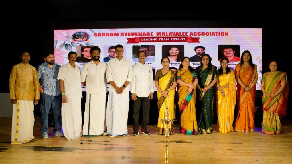 ഫെസ്റ്റീവ് ഹാർമണി’, ശിങ്കാരി മേളം, റാംപ് വാക്ക്, കലാ നിശ; സർഗ്ഗം സ്റ്റീവനേജ് ഈസ്റ്റർ-വിഷു-ഈദ് ആഘോഷം വർണ്ണാഭമായി.