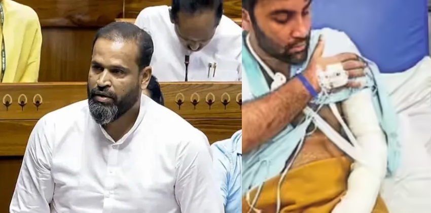 ‘ചെളിവെള്ളം തെറിപ്പിച്ചു, യുവാവിന്റെ കൈ തല്ലിയൊടിച്ചു’; യൂസഫ് പത്താന്റെ ഭാര്യ പിതാവും സഹോദരനും അറസ്റ്റിൽ