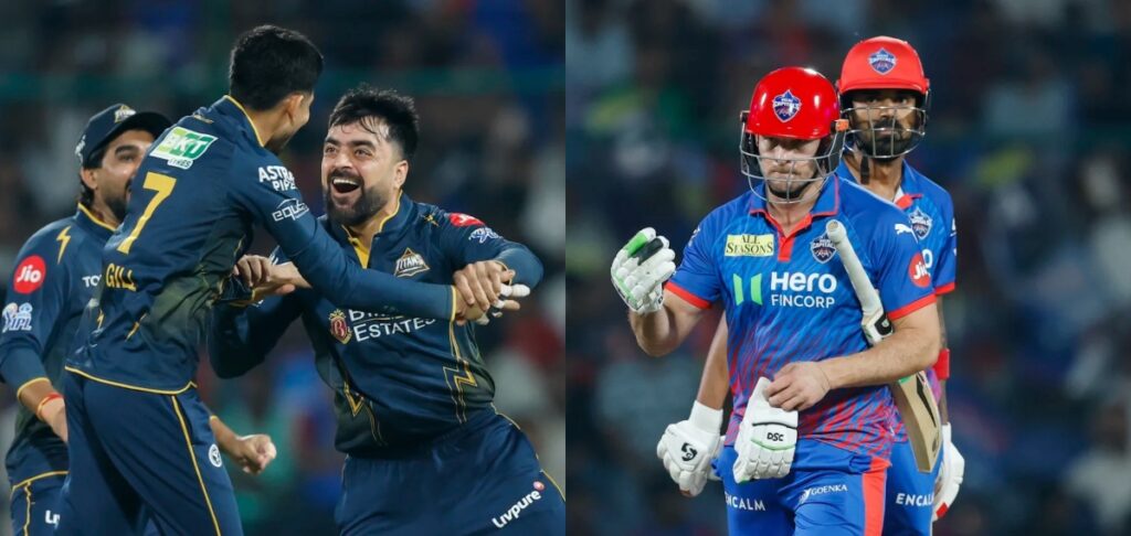 മില്ലറിന്റെ പോരാട്ടം പാഴായി; ഡൽഹിയെ തോൽപ്പിച്ച് ഗില്ലിനും സംഘത്തിനും ആദ്യ ജയം