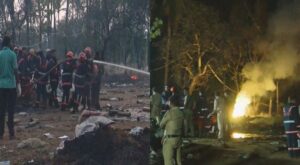 തൃശൂര്‍ പൂരം വെടിക്കെട്ടിനുള്ള പടക്ക നിര്‍മാണശാലയിലുണ്ടായ സ്‌ഫോടനം; മരണം 13 ആയി; ദുഃഖം രേഖപ്പെടുത്തി...