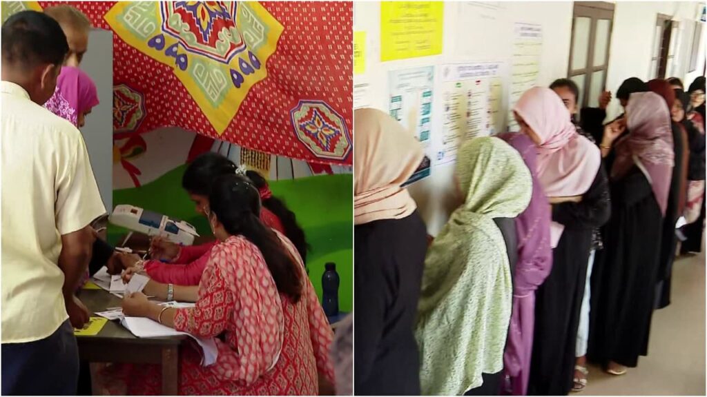 ആവേശത്തോടെ വിധിയെഴുതി കേരളം; പോളിംഗ് 60 ശതമാനം കടന്നു, ഒറ്റപ്പെട്ടയിടങ്ങളിൽ കള്ളവോട്ട് ആരോപണം