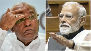 നരേന്ദ്രമോദി തീവ്രവാദിയെന്ന് മല്ലിഖാർജുൻ ഖർ​ഗേ, പിന്നാലെ തിരുത്തിപ്പറച്ചിൽ; മോദി ഭയപ്പെടുത്താൻ ശ്രമി...