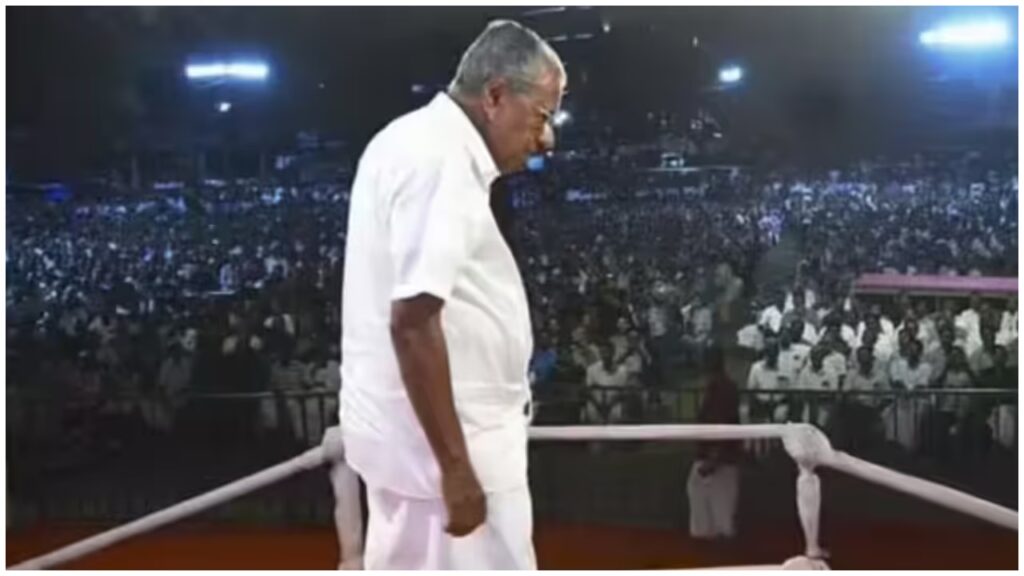 മുഖ്യമന്ത്രി പിണറായി വിജയൻ രാജിവച്ചു; ലോക്ഭവനിൽ രാജിക്കത്ത് എത്തിച്ചത് പ്രത്യേക ദൂതൻ…