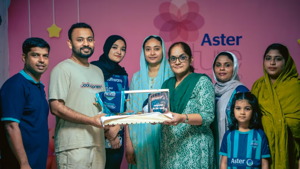 ഫുട്ബോൾ കുടുംബത്തിലേക്ക് പുതിയ കുട്ടി അംഗങ്ങൾ; വേറിട്ട വാർഷികാഘോഷവുമായി കാലിക്കറ്റ് എഫ്.സി