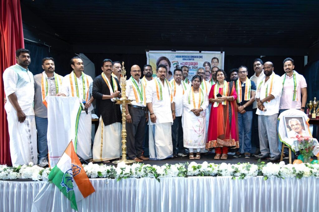 ആവേശമായി ഐ ഒ സി (യു കെ)യുടെ ‘പുതുയുഗ സംഗമം 2026’; സംഘടനാ ശക്തിയും കുടുംബസംഗമവും ഒരേ വേദിയിൽ; ‘ഉമ്മൻ ചാണ്ടി സ്മൃതി നഗറിൽ’ ഉദ്ഘാടനം നിർവഹിച്ചത് ഡോ. മറിയ ഉമ്മൻ 