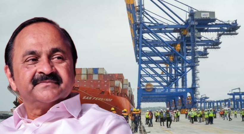 വിഴിഞ്ഞം തുറമുഖ പദ്ധതിക്ക് സര്‍ക്കാര്‍ ചെലവിട്ടത് 3764.54 കോടി രൂപ; പ്രതിപക്ഷ എംഎല്‍എമാരുടെ ചോദ്യത്തിന് മുഖ്യമന്ത്രിയുടെ മറുപടി