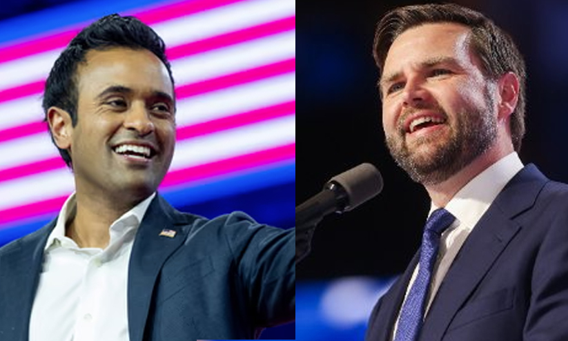 വിവേക് രാമസ്വാമിയെ പിന്തുണച്ച് വൈസ് പ്രസിഡന്റ് ജെ.ഡി. വാൻസ്
