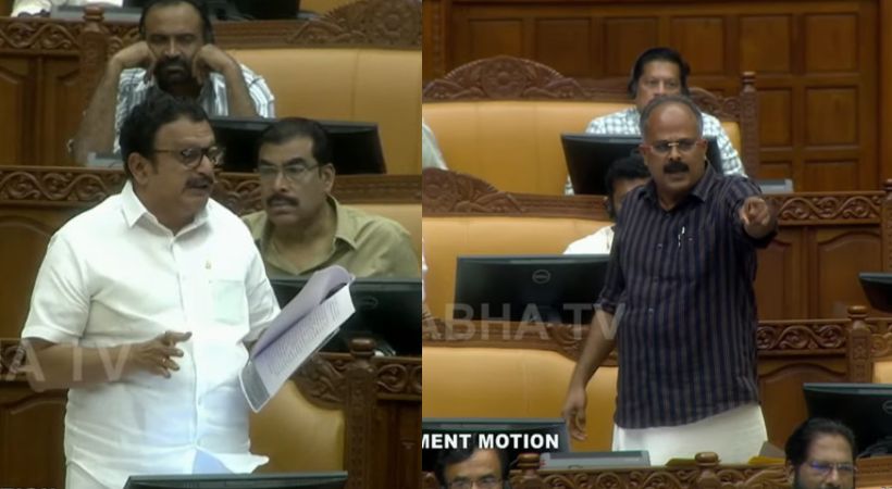 അധികാരം നഷ്ടപ്പെട്ട സങ്കടത്തിനുള്ള രോഗത്തിന്റെ മരുന്നു മാത്രമാണ് സ്റ്റോക്ക് ഇല്ലാത്തത്’: ആരോഗ്യ മേഖലയിലെ പ്രതിസന്ധിയില്‍ സഭയില്‍ പോര്