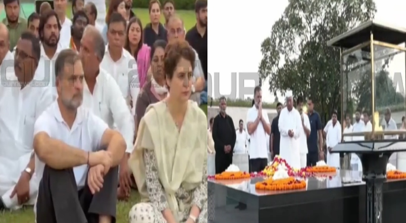 ഗ്യാനേഷ് കുമാറിനെതിരായ പ്രതിഷേധം; രാജ്ഘട്ടിലെത്തി പുഷ്പാർച്ചന നടത്തി പ്രതിപക്ഷ എംപിമാർ മടങ്ങി